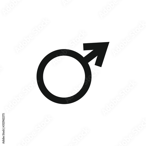 Male icon vector illustration sign 