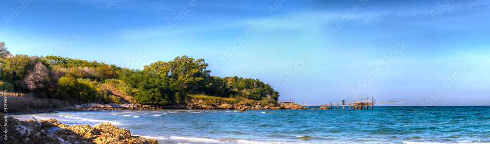 Küste bei Vasto, Italien