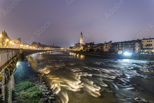Adige River, Verona, Italy