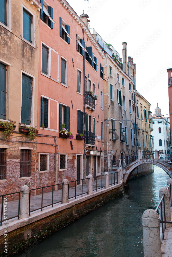 Venice, Italy: traditional buildings, district Dorsoduro