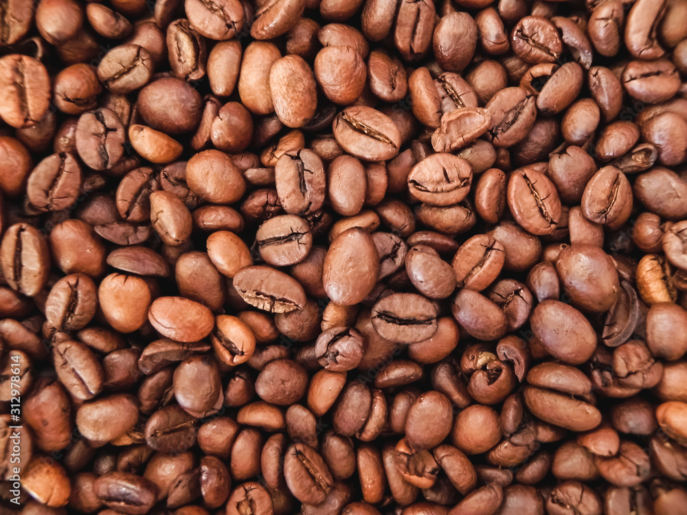 coffee beans background