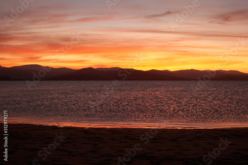 laredo beach view in december