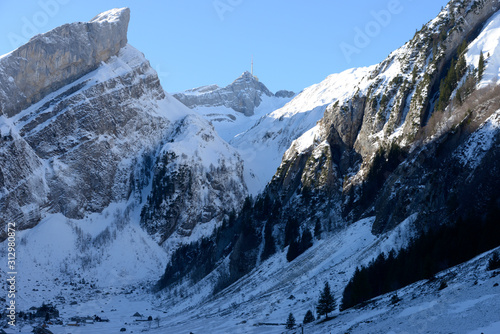 photo hivernale en Suisse