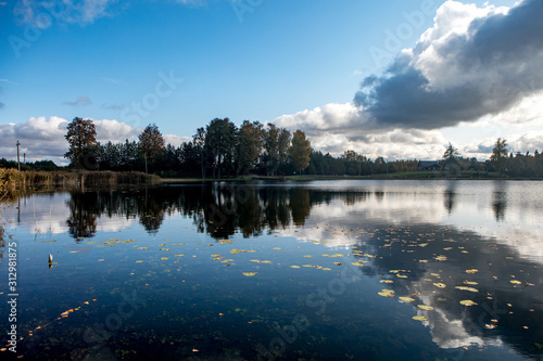 Vasaknas lake in Lithuania