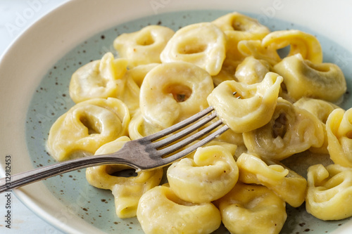 Butter Parmesan Tortellini Alfredo