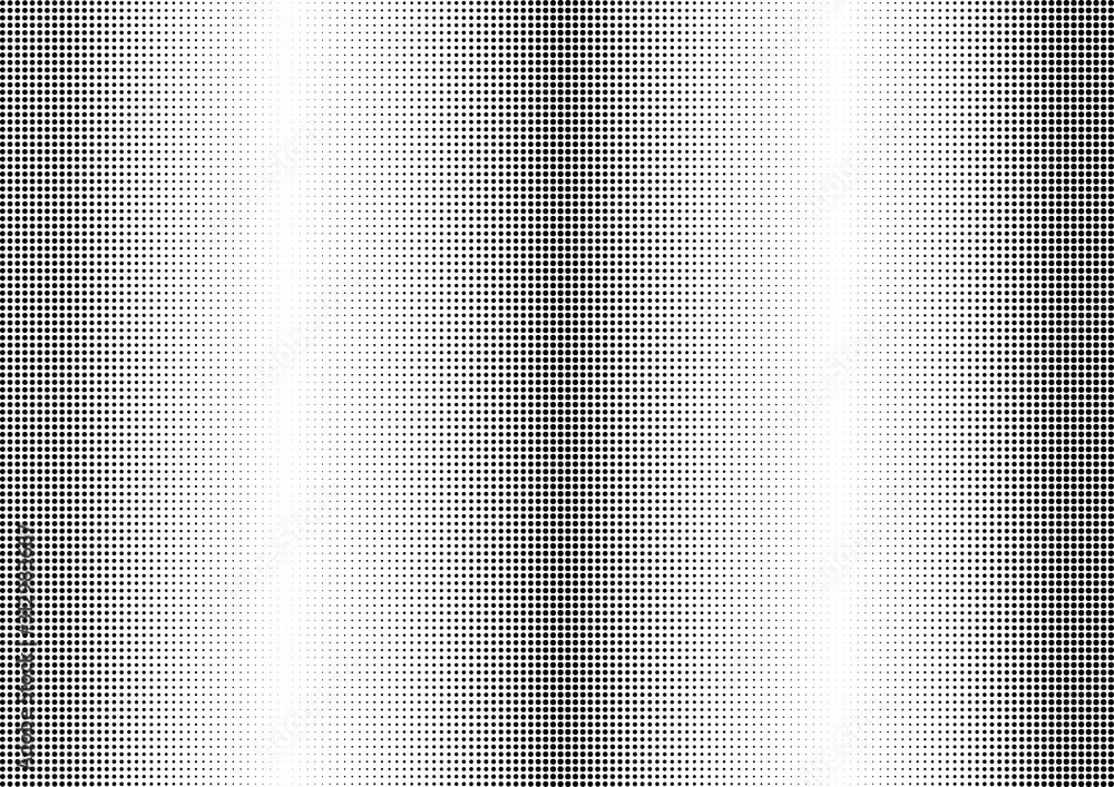 Abstract halftone dotted background. Monochrome pattern with dot and circles.  Vector modern futuristic texture for posters, sites, business cards, postcards, interior design, labels and stickers.