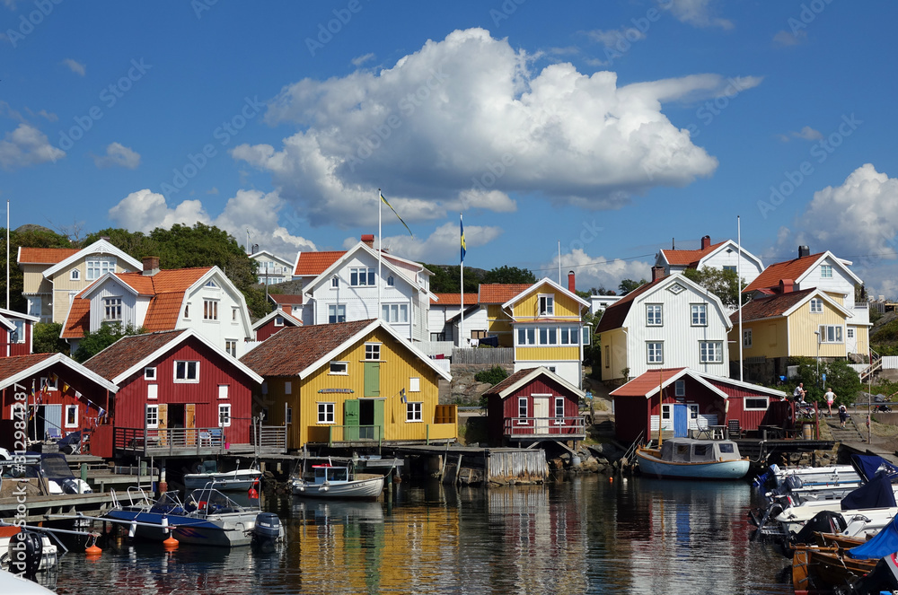 Hälleviksstrand auf dr Insel Orust in Schweden