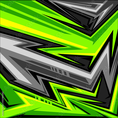 vector of sports jersey abstract arrow line graphic pattern
