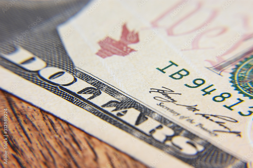 Obraz premium Ten Dollares