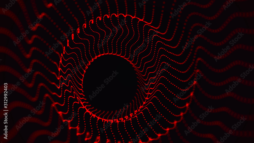 Abstract digital wormhole. Sci-fi tunnel or portal. Futuristic space travel concept. Wireframe 3d surface. 3d rendering. Abstract digital wormhole. Sci-fi tunnel or portal. Futuristic space travel concept. Wireframe 3d surface. 3d rendering.
