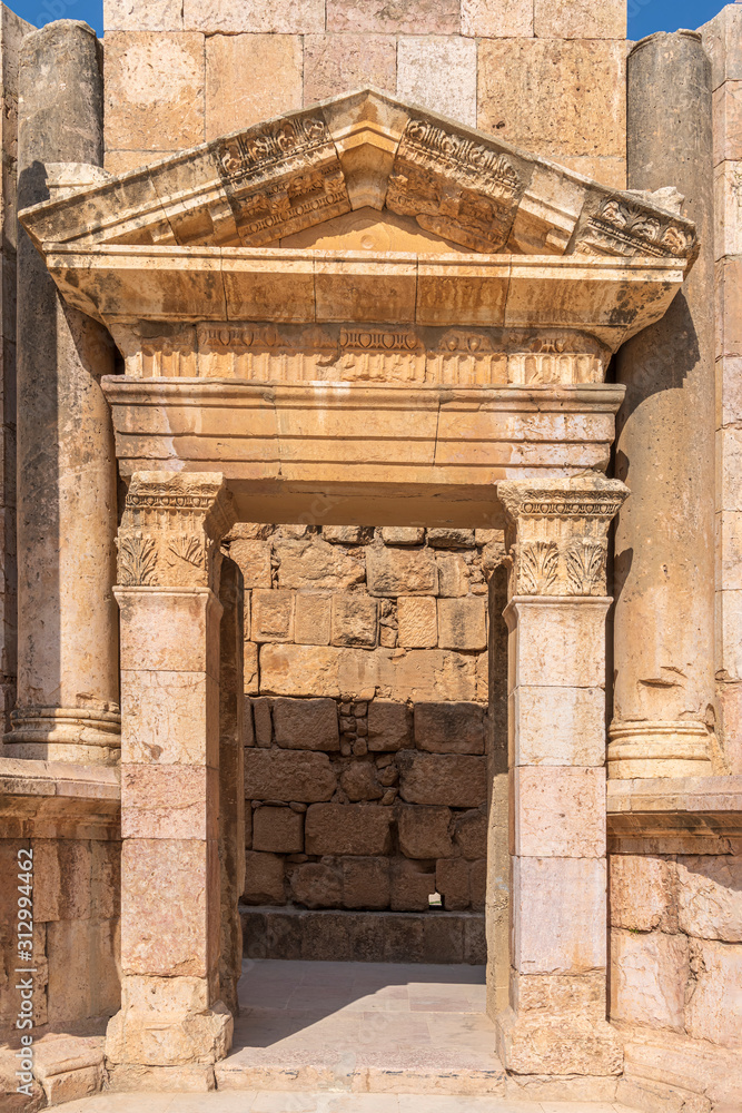 Coloseum Entry Jarash Jordan 