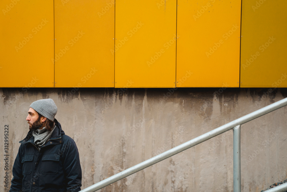 Man looking away Man looking away