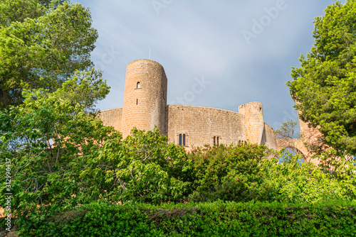 Bellver Castle in Palma de Majorca, Spain