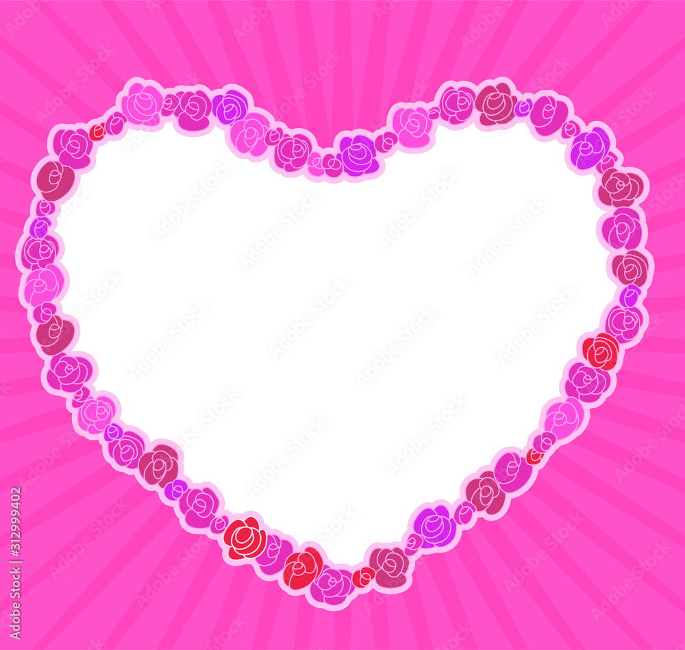 roses frame roses frame