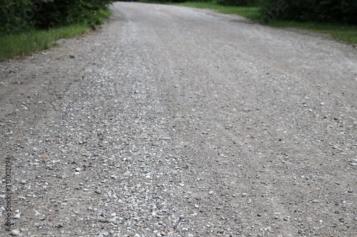 Country gravel  road