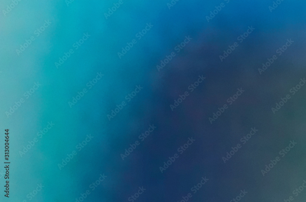 Abstrakter Hintergrund blau, türkis mit hellen, dunklen, verschwommenen Farbtönen