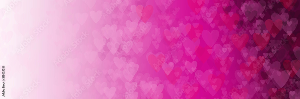 Happy Valentines Day Banner/Background