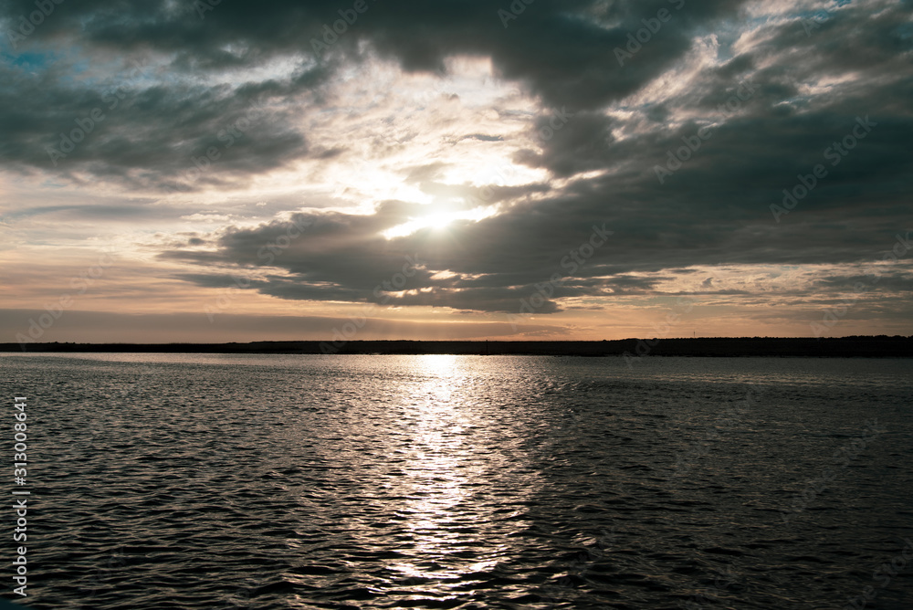 Obraz premium Low Country Sunset