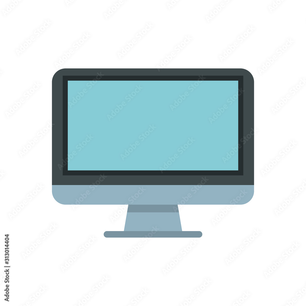 desktop monitor computer isolated icon desktop monitor computer isolated icon