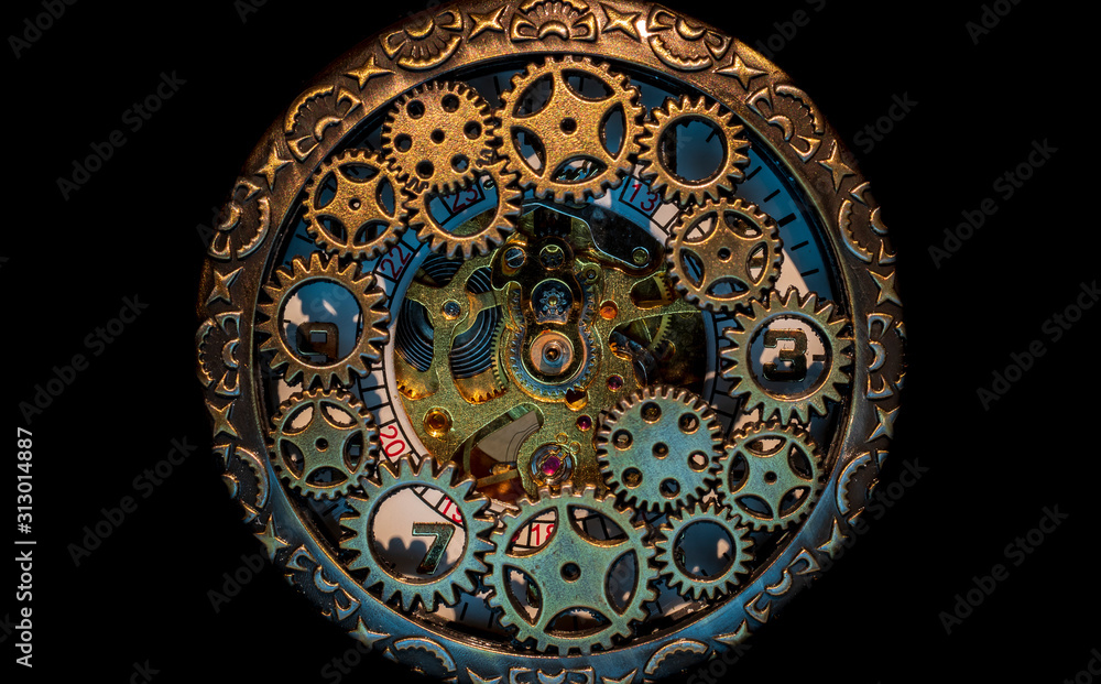 Steampunk clock Steampunk clock