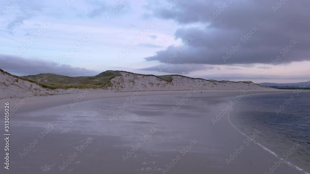The landscape of the Sheskinmore bay next to the Nature Reserve between Ardara and Portnoo in Donegal - Ireland The landscape of the Sheskinmore bay next to the Nature Reserve between Ardara and Portnoo in Donegal - Ireland