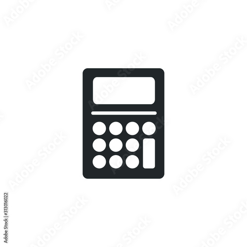 calculator icon template color editable. calculator Business symbol vector sign isolated on white background illustration for graphic and web design. © Frog_Ground