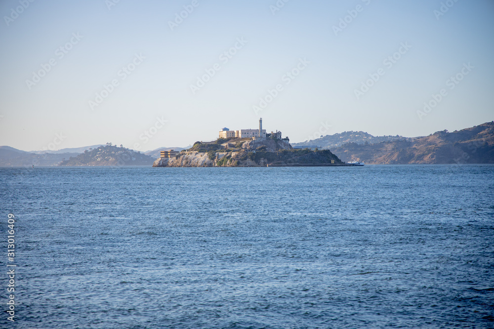 Alcatraz Gefängnis Wasser Meer Ozean prison USA america San Francisco