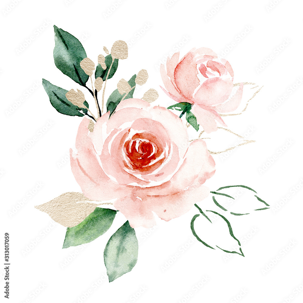 Pink Flower White Background Clipart | Best Flower Site