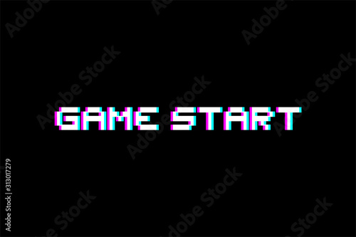 game start message