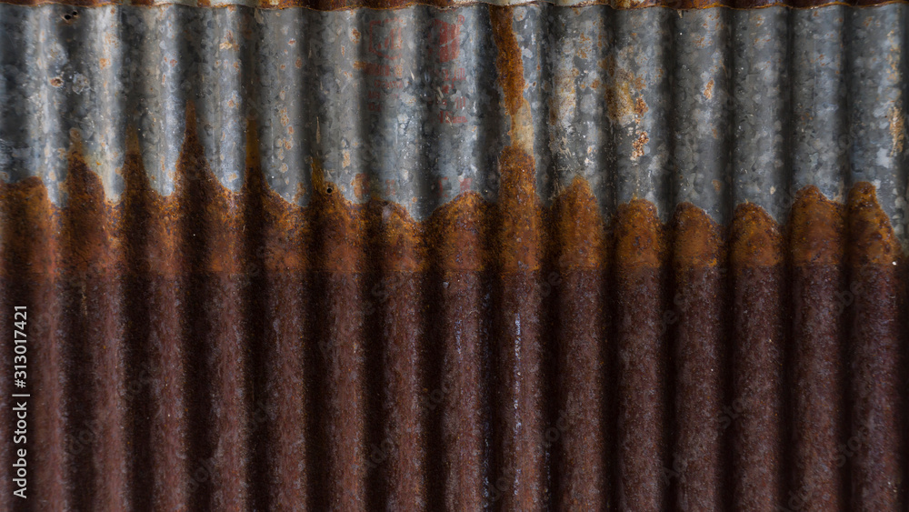 rust on galvanized iron texture,  galvanized iron pattern background. galvanized sheet.