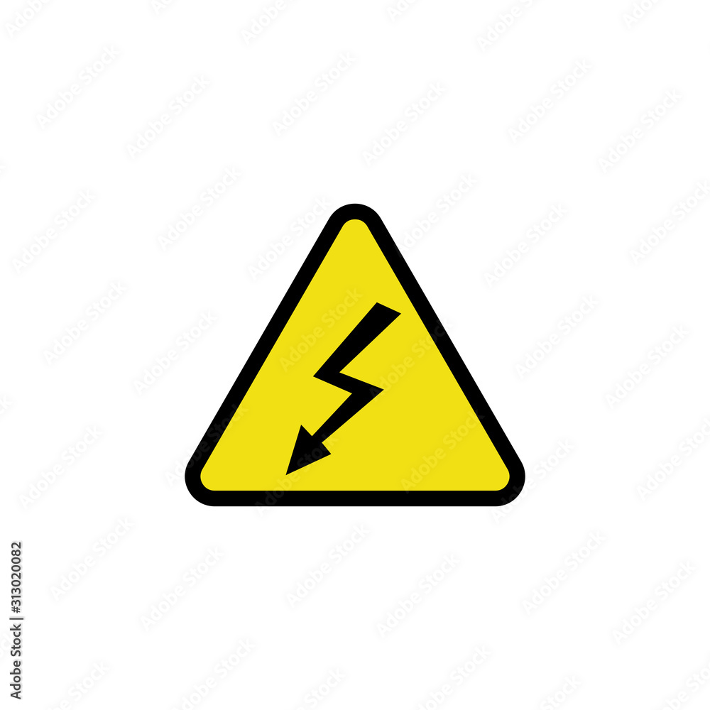 hazard warning sign icon vector design symbol hazard warning sign icon vector design symbol