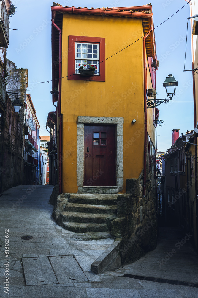 The beautiful streets of Porto