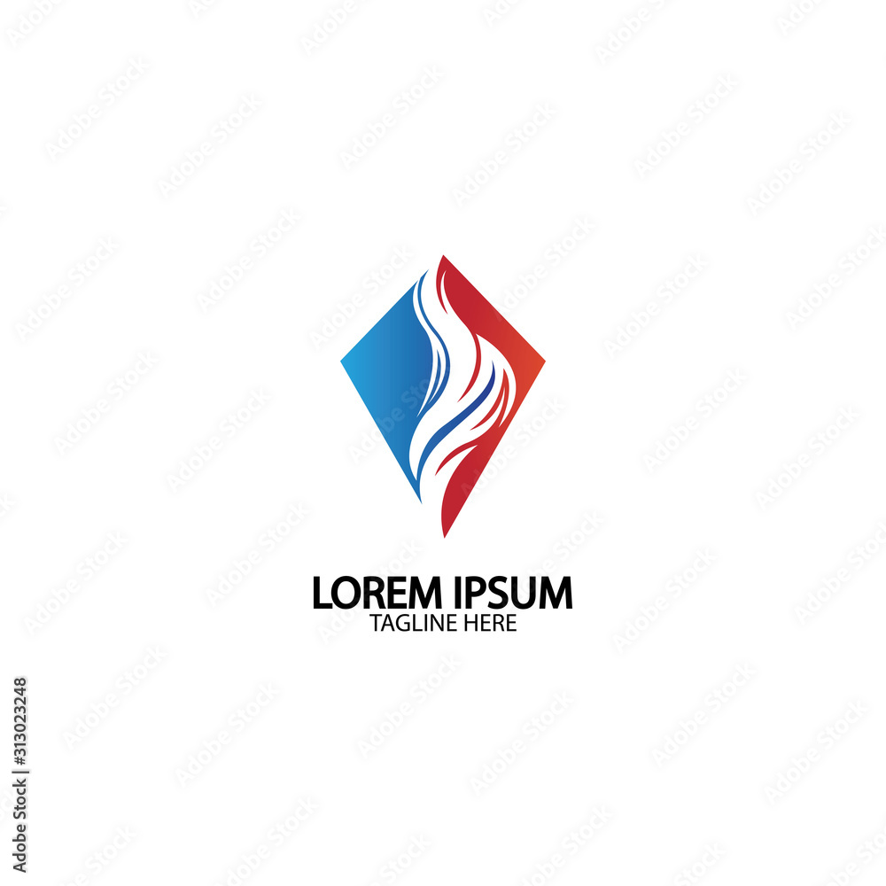 Fire shield logo design element. Fire warning sign shield. Fire flame vector illustration on white background Fire shield logo design element. Fire warning sign shield. Fire flame vector illustration on white background