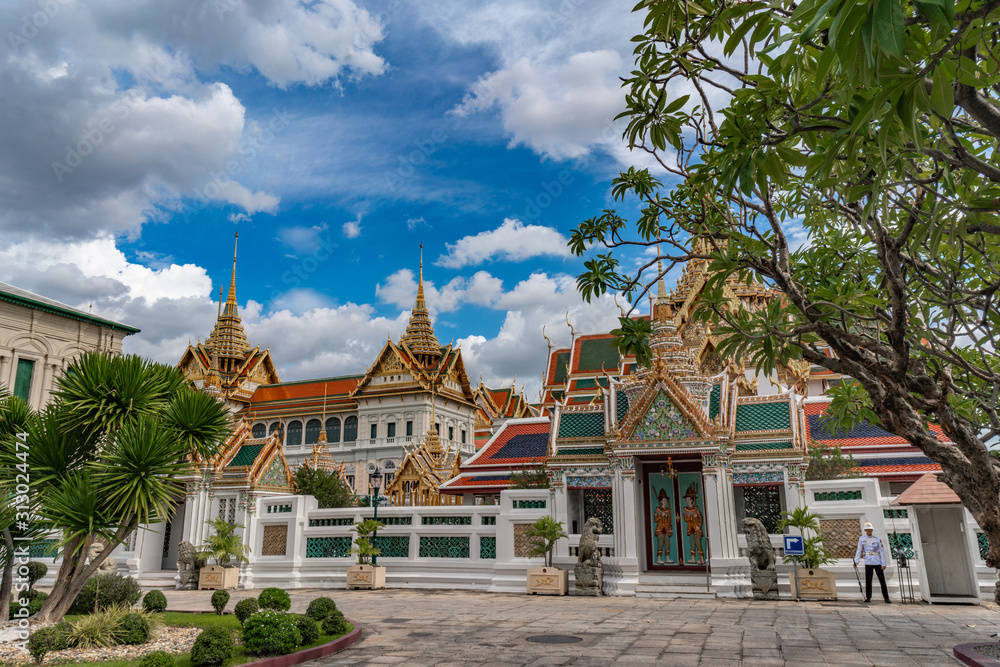 Obraz premium Phra Borom Maha Ratcha Wang Bangkok, thailande