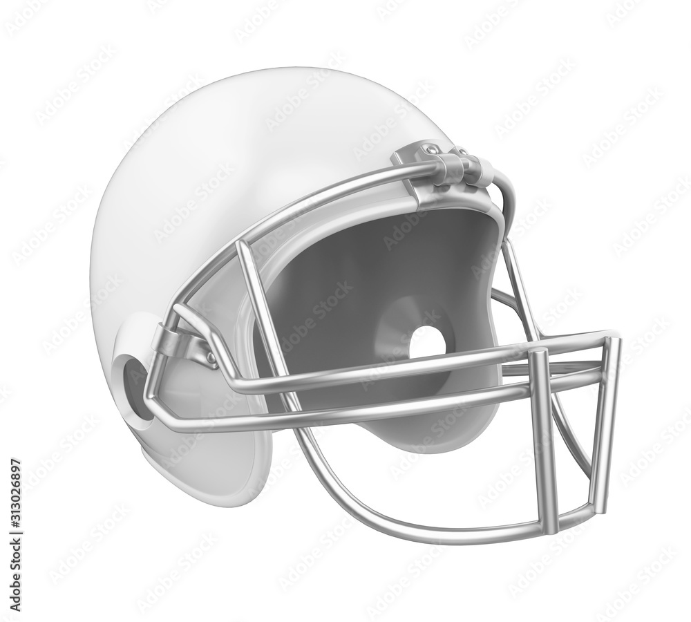 Fototapeta premium American Football Helmet Isolated