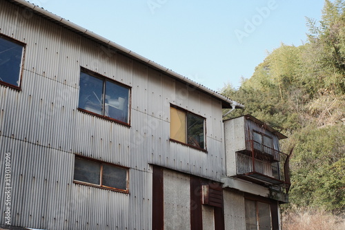 岡山県笠岡市の古くて美しい建物