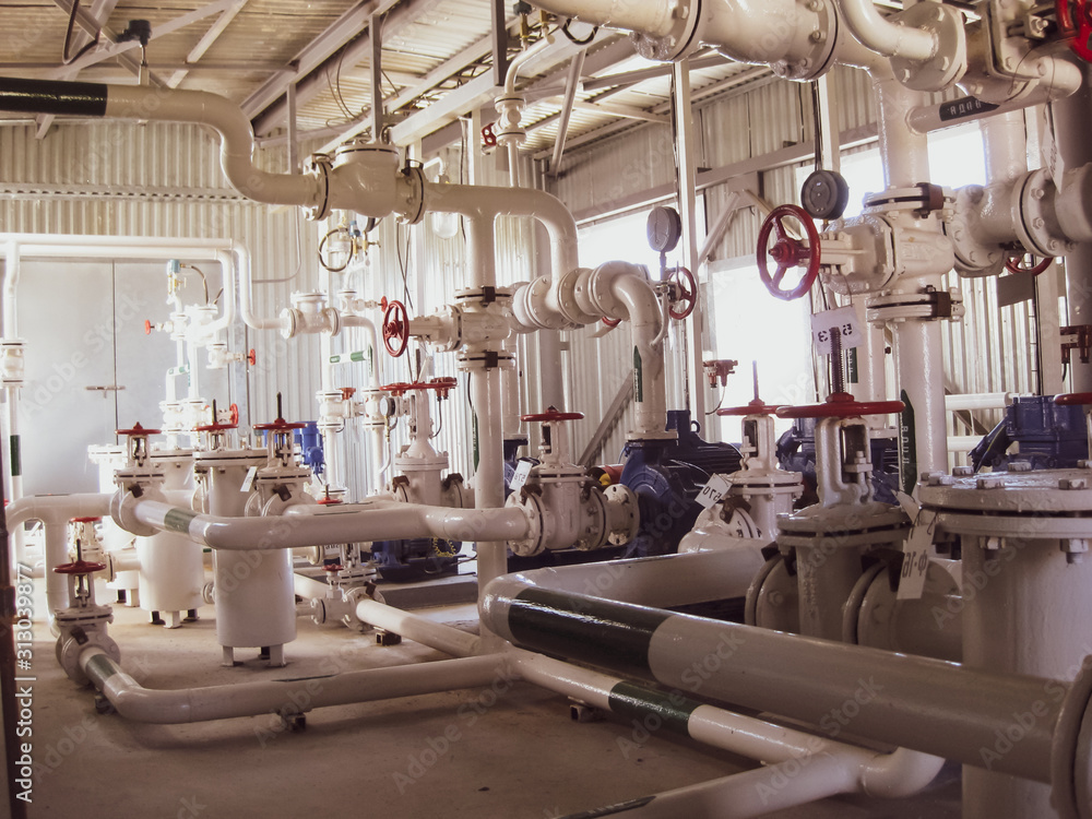 Fototapeta premium Oil refinery