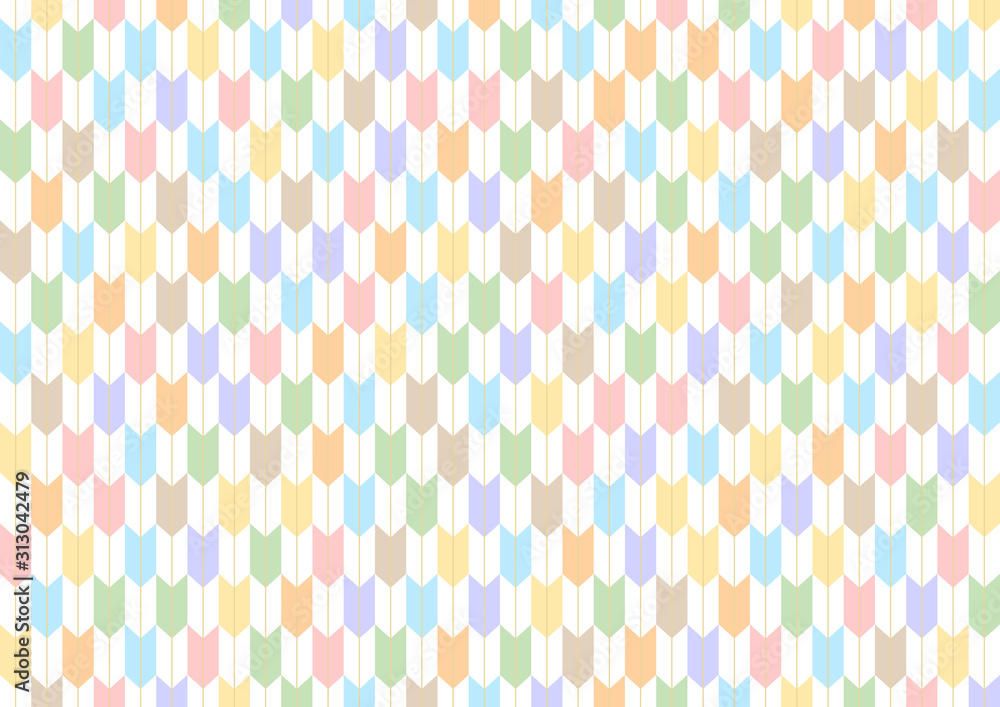 矢絣 パステルカラー 背景 Stock ベクター Adobe Stock