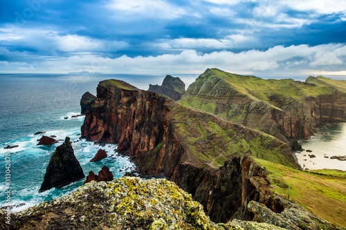 Landscape of Madeira island - Ponta de sao Lourenco
