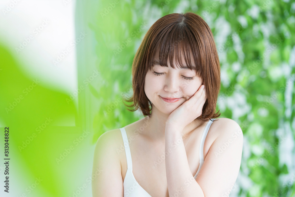 女性・ビューティー・植物