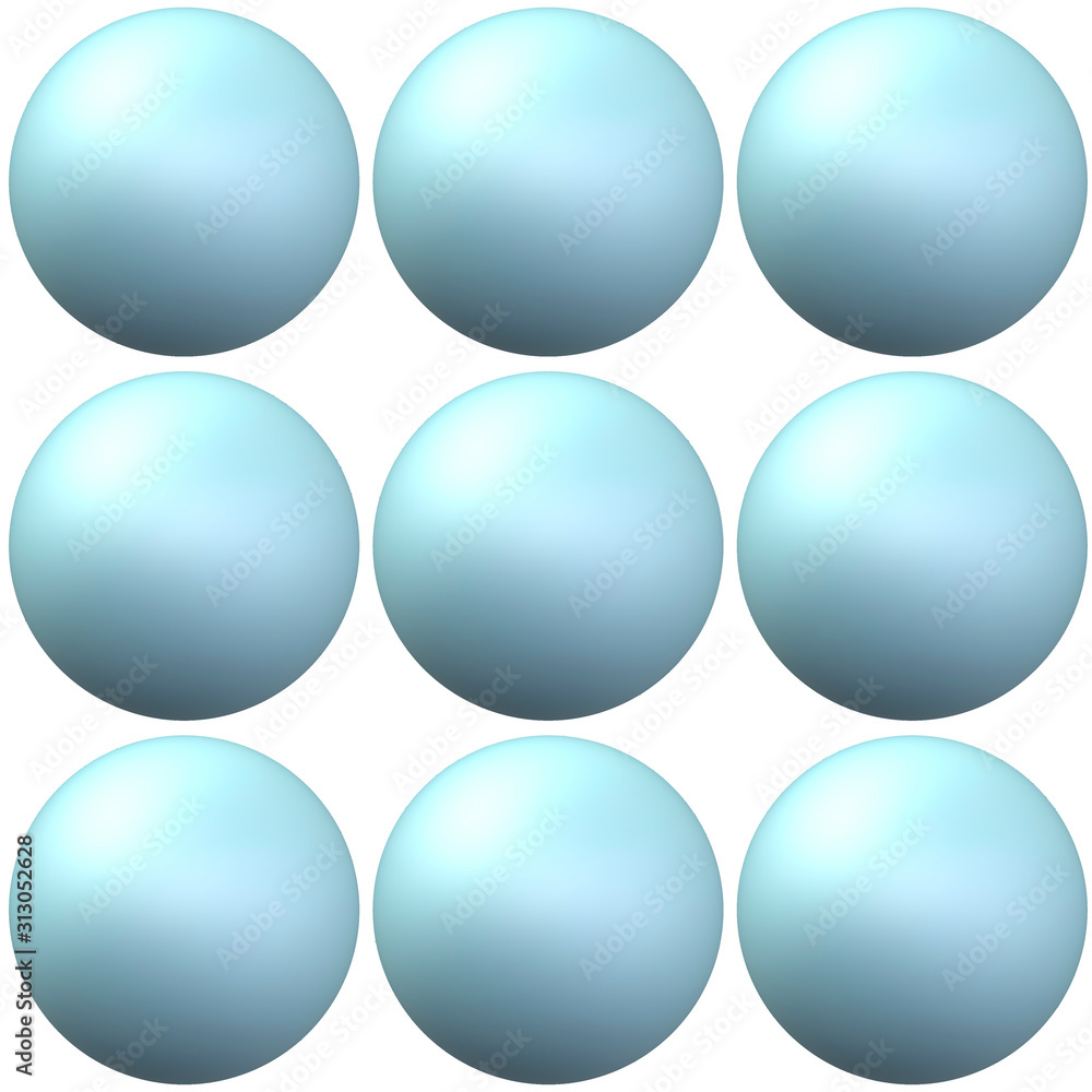 Blue Balls Seamless Repeating Pattern Tile Blue Balls Seamless Repeating Pattern Tile