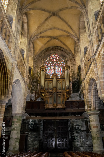 Cath  drale Saint-Tugdal  Tr  guier  C  tes-d Armor  Bretagne  France.