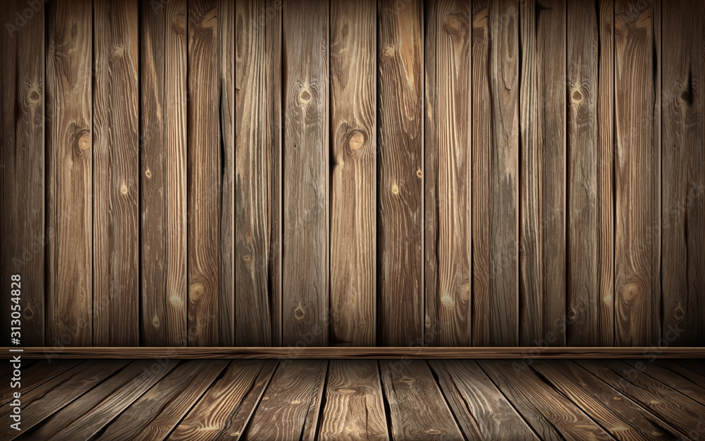 Old Wood Wall Background