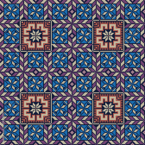 Palestinian embroidery pattern 240