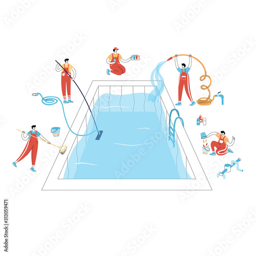 Swimming pool maintenance