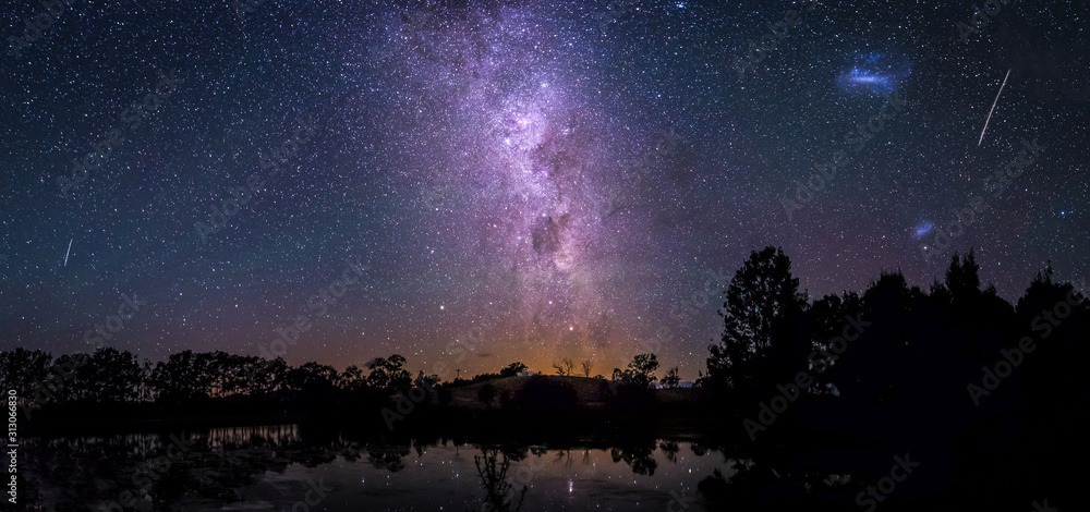 Fototapeta premium night sky with stars