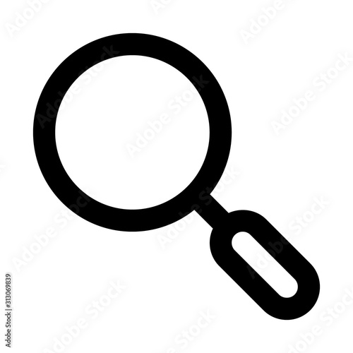 Vector Magnifier Icon. Search Icon.