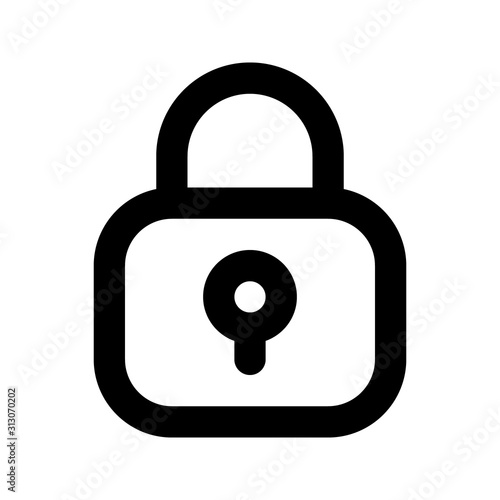 Vector Lock Icon. Padlock Icon.