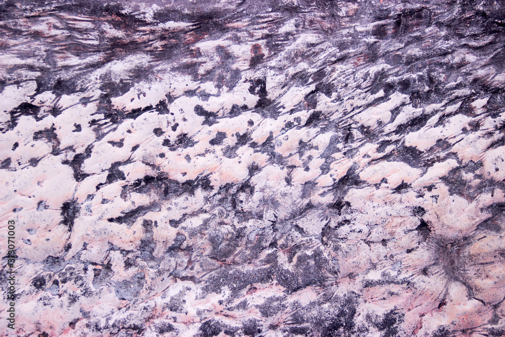 Texture of concrete painted in black pink color Texture of concrete painted in black pink color