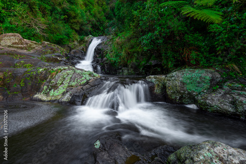 waterfall in the forest © Bradley